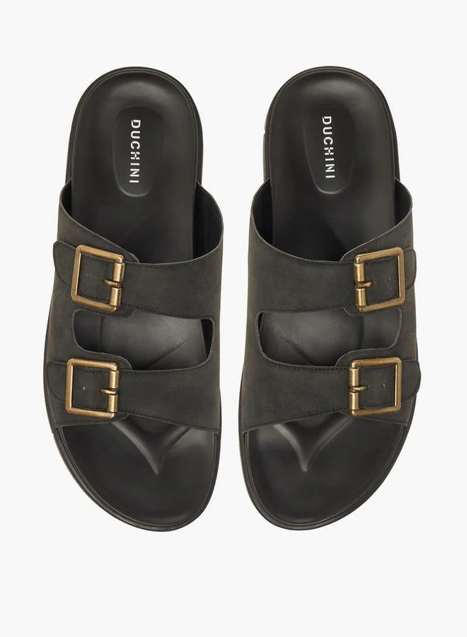 DUCHINI Men Slip-On Comfort Sandals